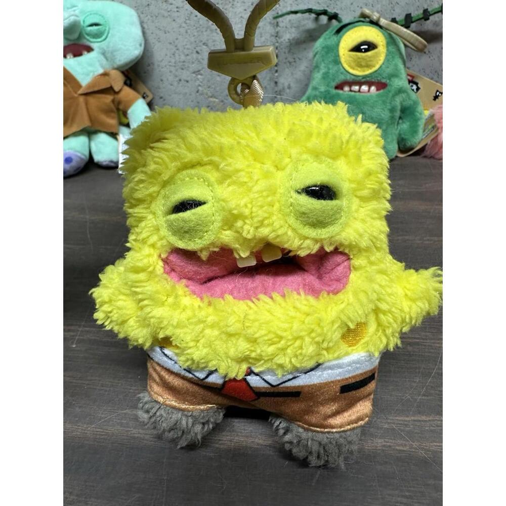 Zuru Fuggler x Spongebob Squarepants Keychain Plush Ring 5 in